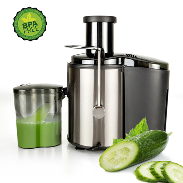 Natura AM 800W Centrifugal Juicer with 3-Inch Feed Chute & 30oz Juice Jug