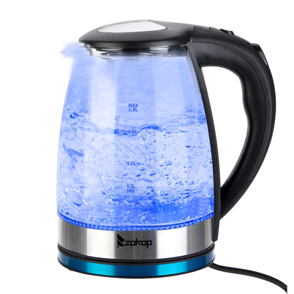 Natura AM 1.8L Electric Glass Kettle with LED Illumination