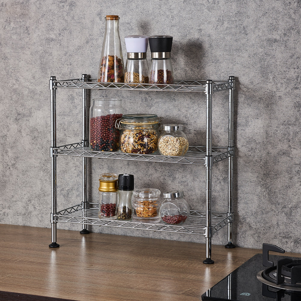 Natura AM 3-Tier Metal Cabinet Organizer