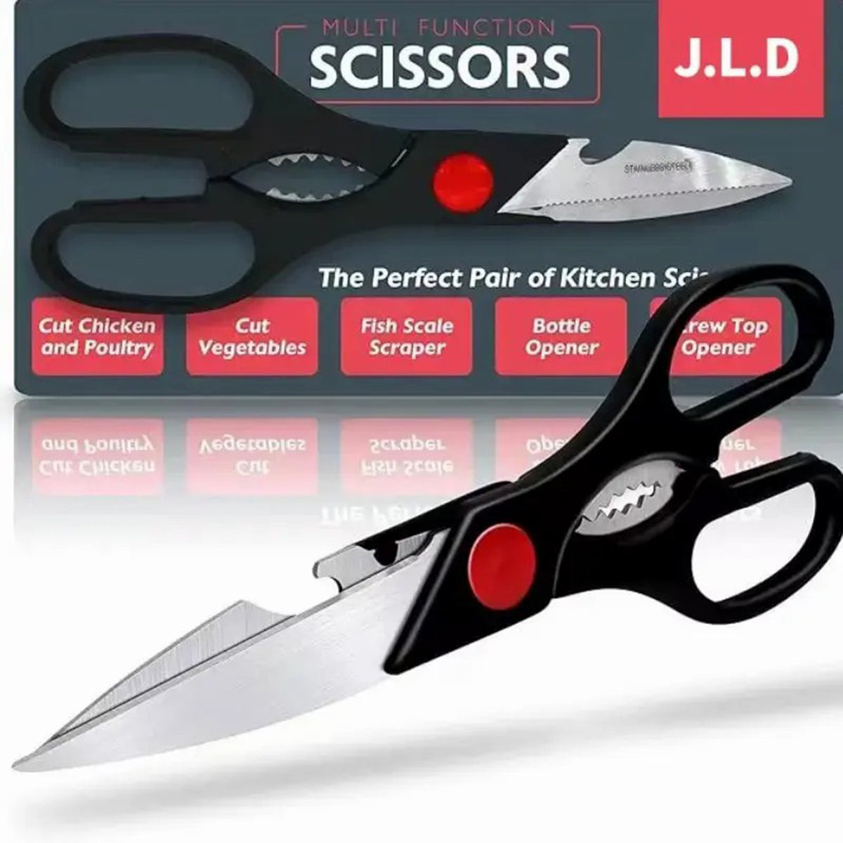 Natura AM Multi-Purpose Stainless Steel Kitchen Shears