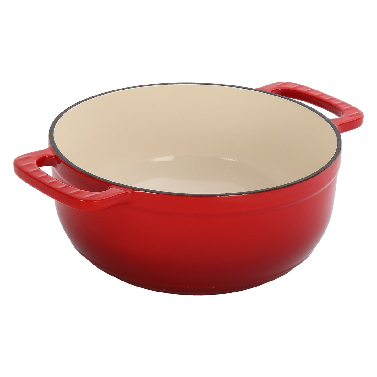 Natura AM 6QT Enameled Cast Iron Dutch Oven (Gradient Red)