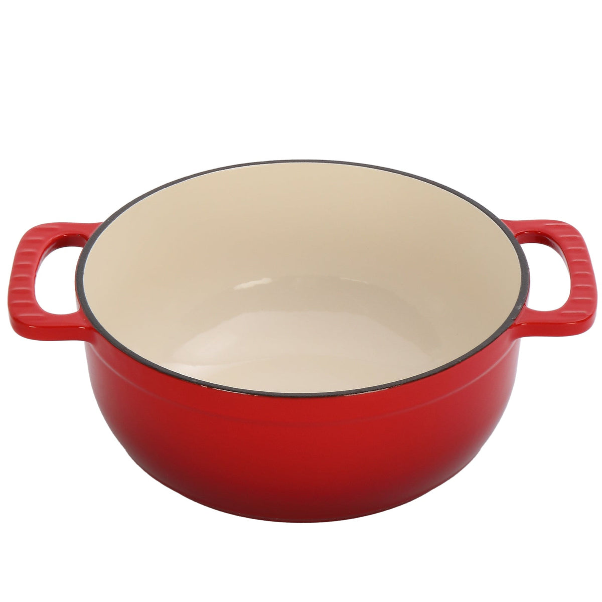 Natura AM 6QT Enameled Cast Iron Dutch Oven (Gradient Red)