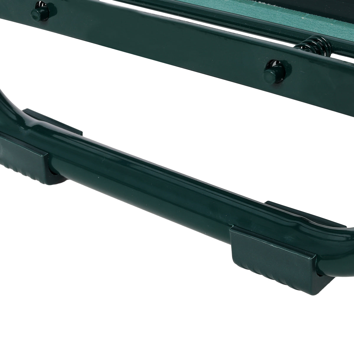 Natura AM Garden Kneeler & Seat Bench with Tool Pouches — Folding Steel Frame