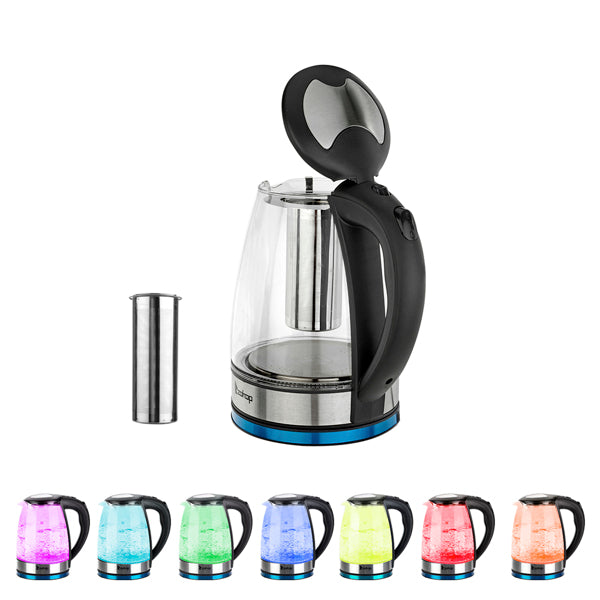 Natura AM 1.8L Electric Glass Kettle with LED Illumination