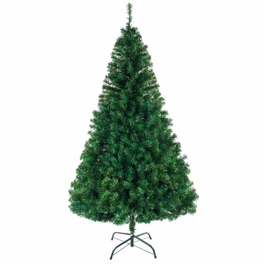 Natura AM 8FT Christmas Tree | 1138 Branch Tips with Metal Stand