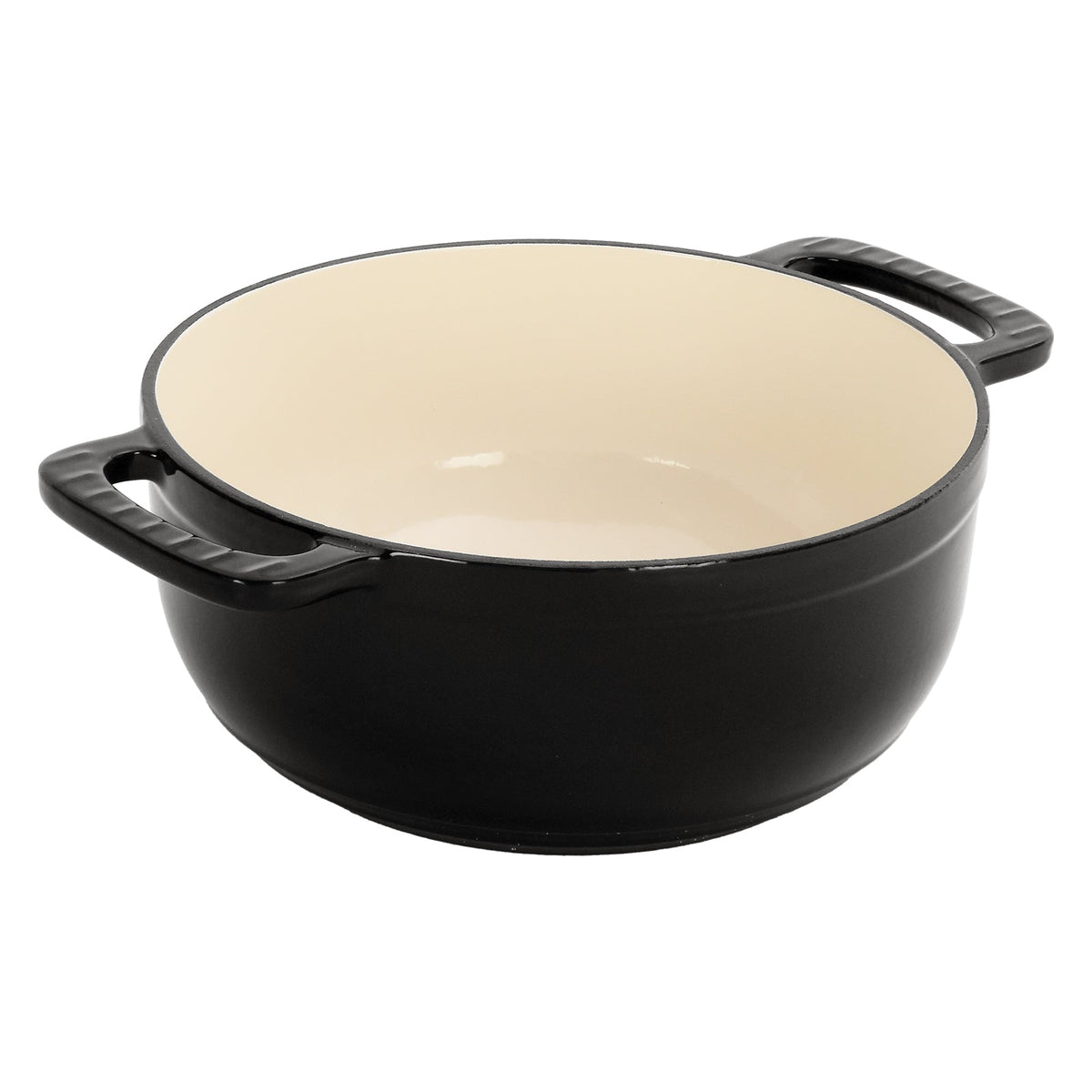 Natura AM 6QT Enameled Cast Iron Dutch Oven (Gradient Black)