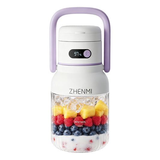 Natura AM 33oz Cordless Portable Blender | USB Rechargeable, Ice Crushing