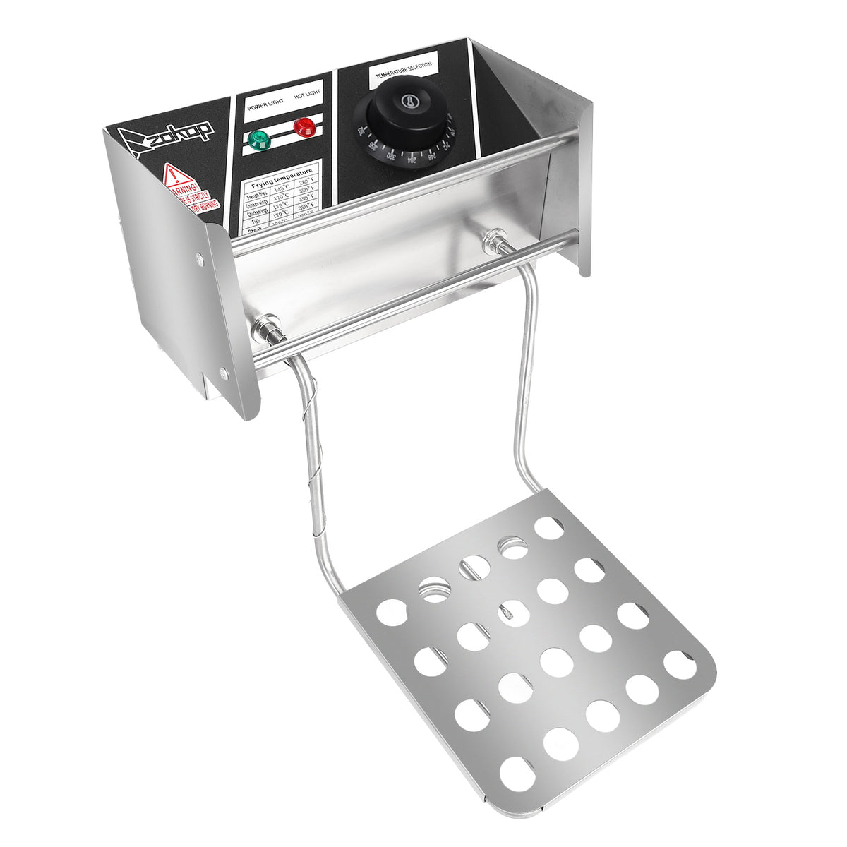 Natura AM EH82 Double Tank Electric Deep Fryer, 22.8QT | 3400W Stainless Steel