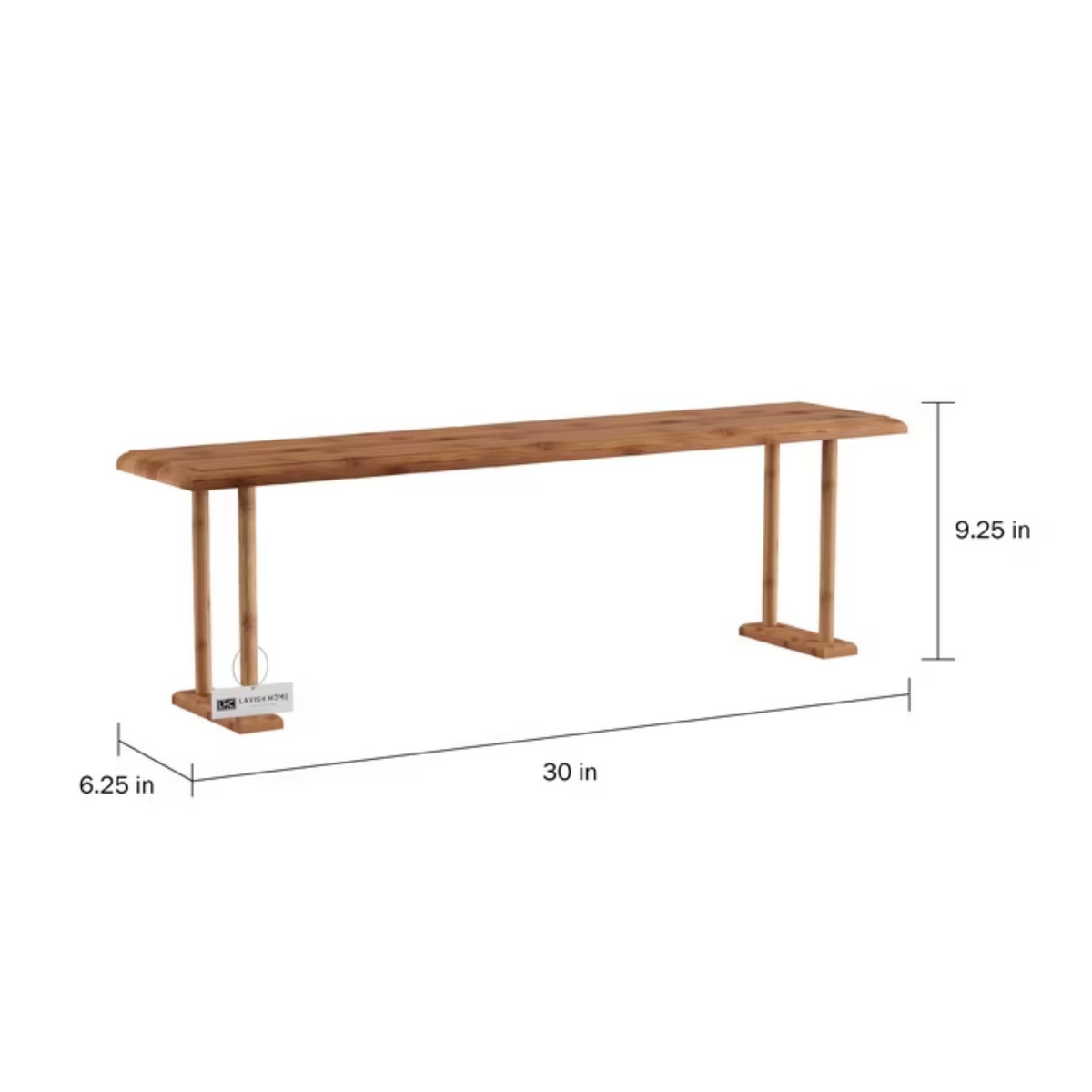 Natura AM Bamboo Sink Shelf Countertop Organizer