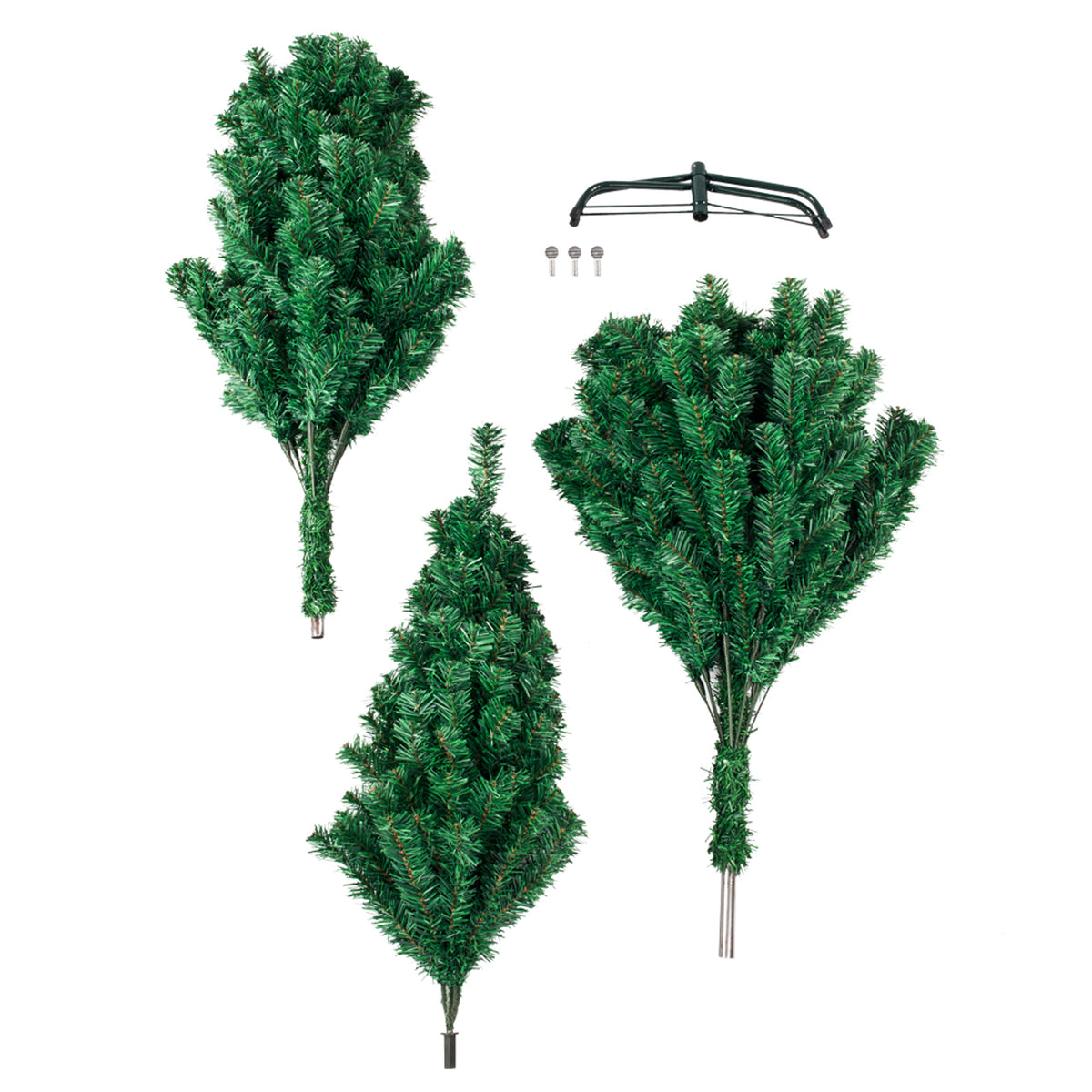 Natura AM 8FT Christmas Tree | 1138 Branch Tips with Metal Stand
