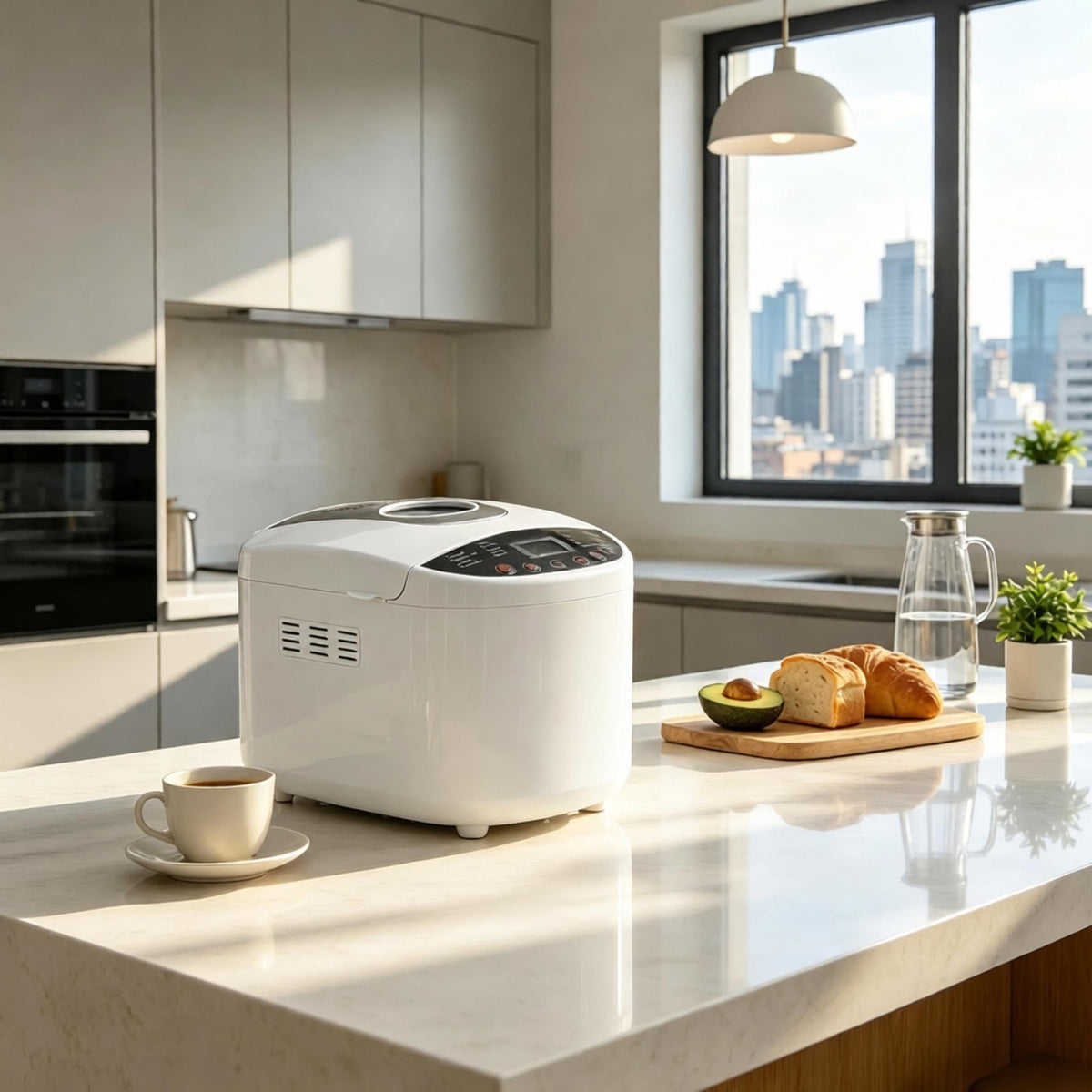 Natura AM 19-in-1 Automatic Bread Maker, 2LB | Ceramic Pan