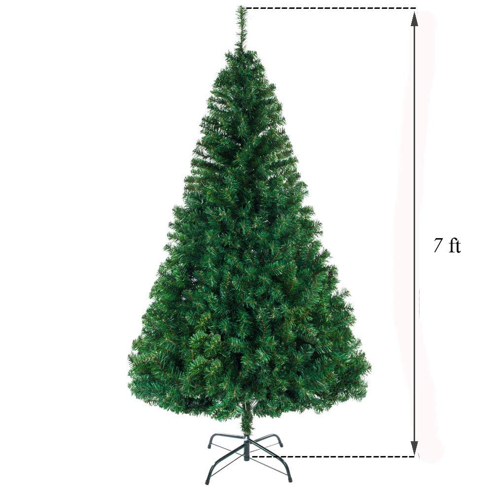 Natura AM 7FT Christmas Tree | 1334 Branch Tips with Metal Stand
