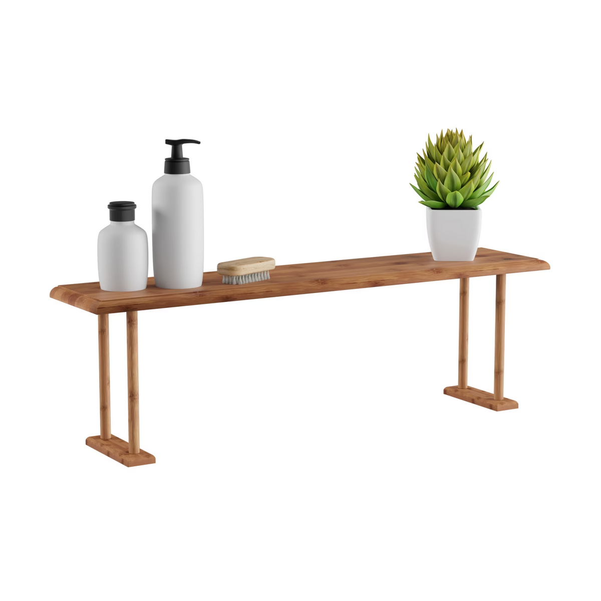 Natura AM Bamboo Sink Shelf Countertop Organizer