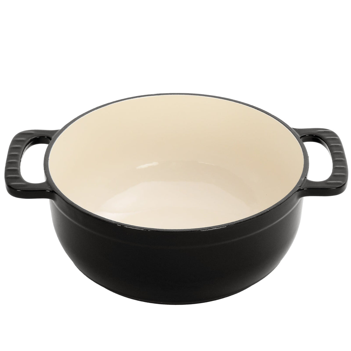 Natura AM 6QT Enameled Cast Iron Dutch Oven (Gradient Black)