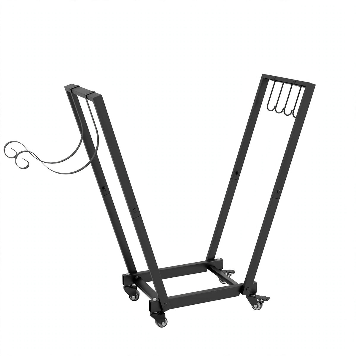 Natura AM firewood log rack with wheels