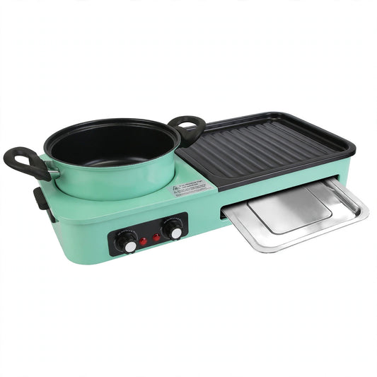 Natura AM 3-in-1 electric hot pot and grill combo